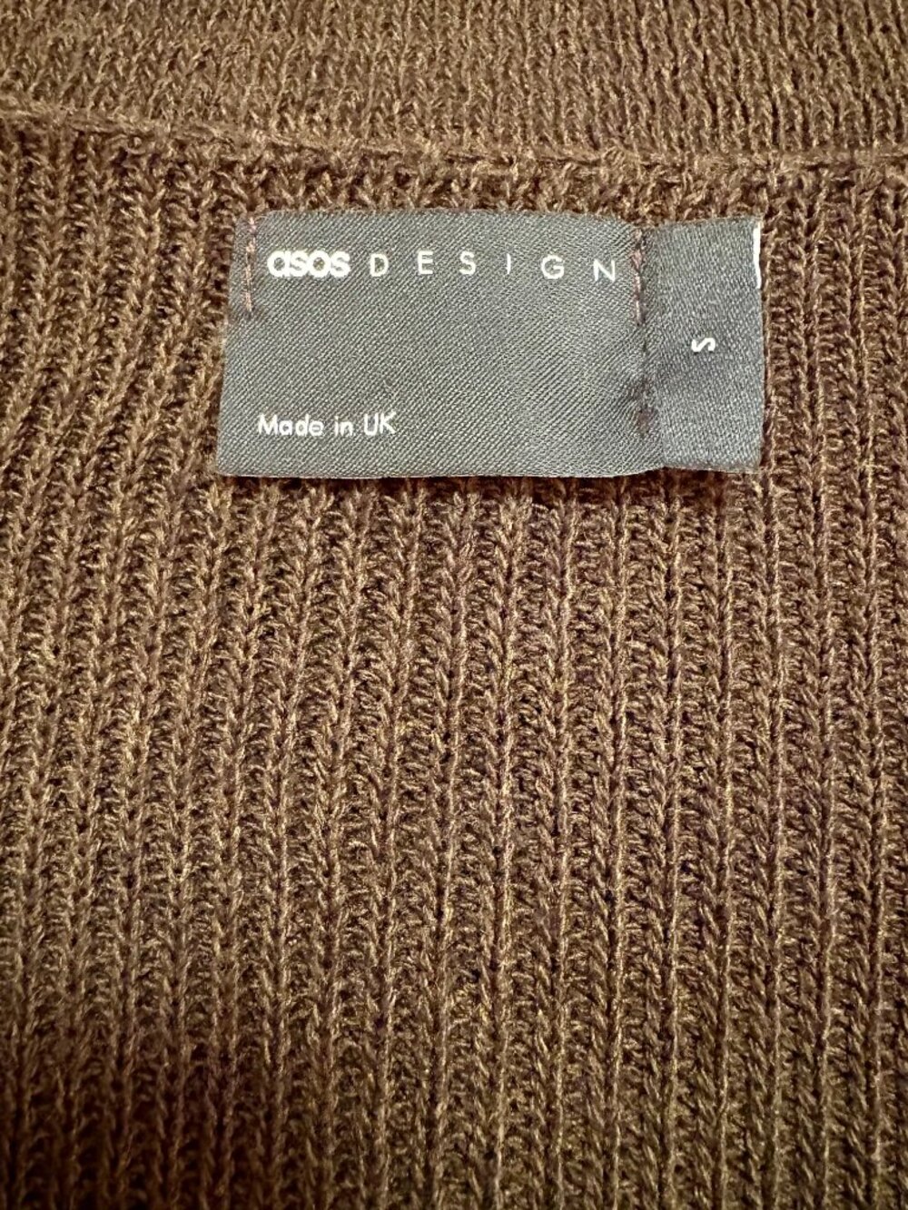 ASOS Cropped Button-Up Sweater - Picture 7 of 8